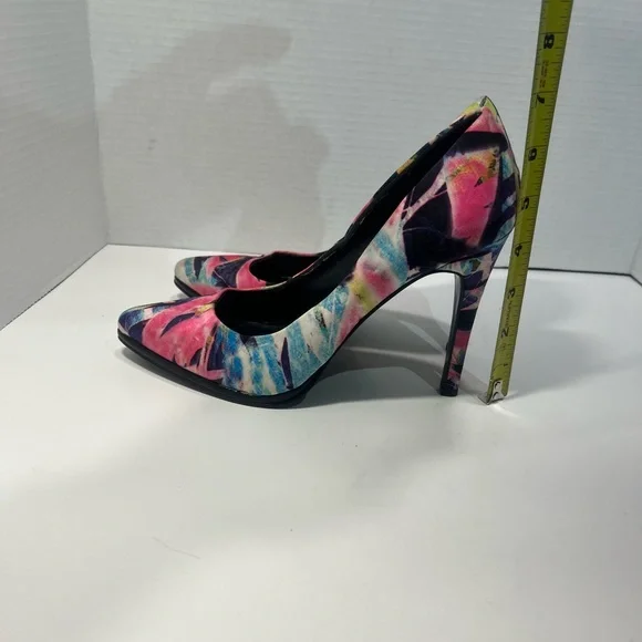 Call It Spring Multicolor Patterned Heels - Picture 3 of 6
